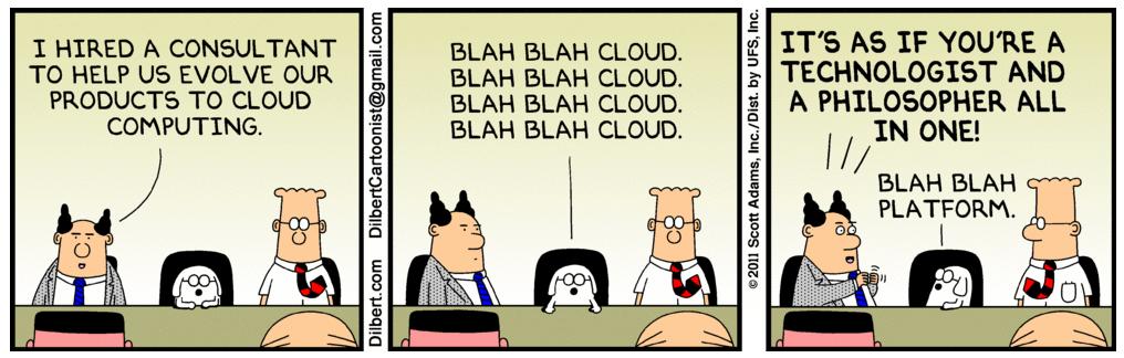 bla bla cloud